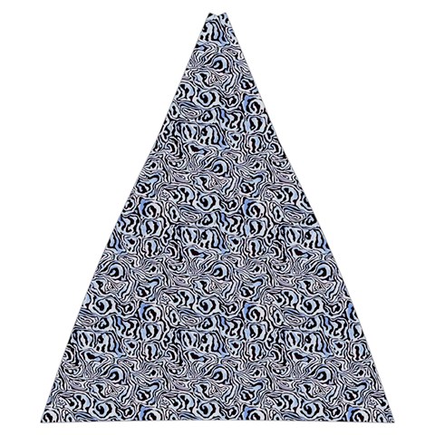 Blue Black Snake Pattern Automatic Folding Umbrella with Case (Medium) from ArtsNow.com 17.22 x19.95  Umbrella - 6