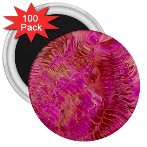 Tondo 3  Magnets (100 pack) from ArtsNow.com Front