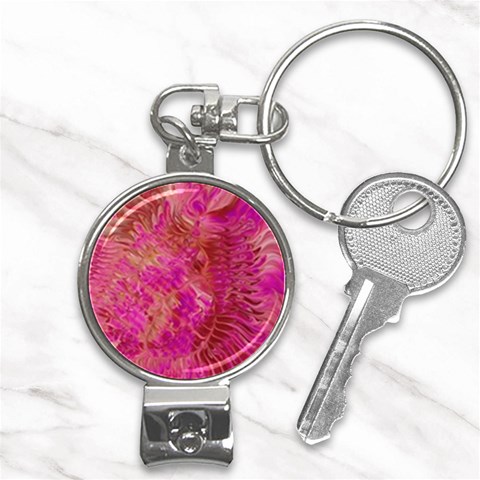 Tondo Nail Clippers Key Chain from ArtsNow.com Front