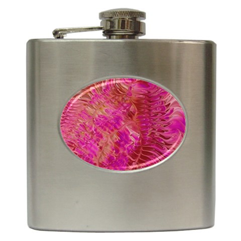 Tondo Hip Flask (6 oz) from ArtsNow.com Front