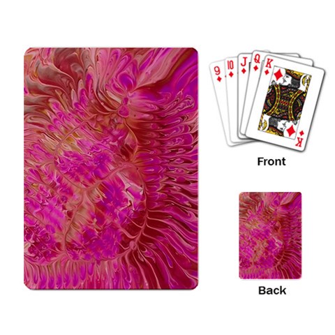 Tondo Playing Cards Single Design (Rectangle) from ArtsNow.com Back