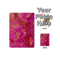Tondo Playing Cards 54 Designs (Mini) from ArtsNow.com Front - Heart4