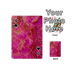 Tondo Playing Cards 54 Designs (Mini) from ArtsNow.com Front - Spade4
