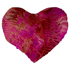 Tondo Large 19  Premium Heart Shape Cushions from ArtsNow.com Back