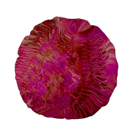 Tondo Standard 15  Premium Flano Round Cushions from ArtsNow.com Front