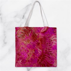 Tondo Zipper Grocery Tote Bag from ArtsNow.com Front