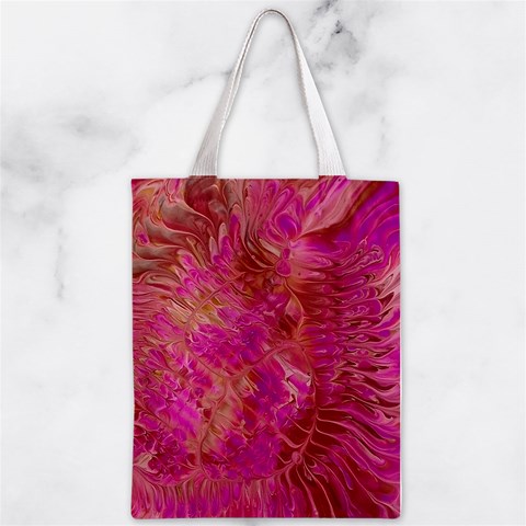 Tondo Zipper Classic Tote Bag from ArtsNow.com Front