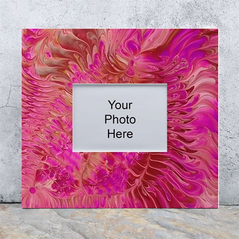 Tondo White Wall Photo Frame 5  x 7  from ArtsNow.com Front
