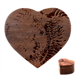 Tondo Heart Wood Jewelry Box