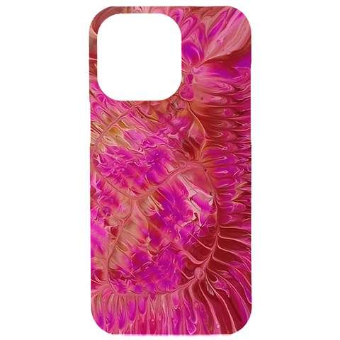 Tondo iPhone 15 Pro Max Black UV Print PC Hardshell Case from ArtsNow.com Front