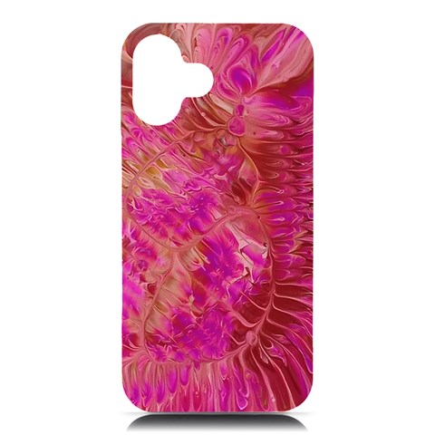 Tondo iPhone 16 Plus Black UV Print PC Hardshell Case from ArtsNow.com Front