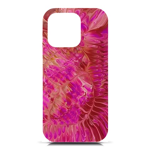 Tondo iPhone 16 Pro Black UV Print PC Hardshell Case from ArtsNow.com Front