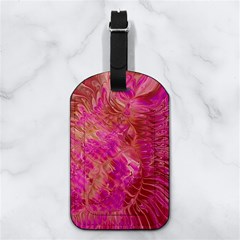 Tondo Nappa Leather Luggage Tag Rectangle from ArtsNow.com Back