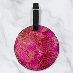 Tondo Nappa Leather Luggage Tag Round