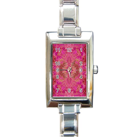 Tondo symmetry Rectangle Italian Charm Watch from ArtsNow.com Front