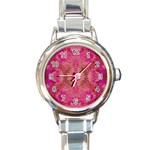 Tondo symmetry Round Italian Charm Watch