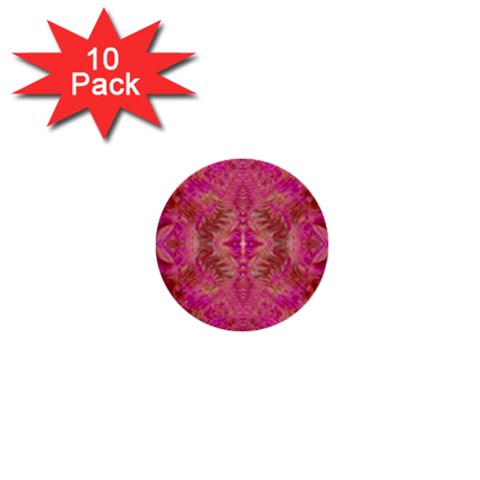 Tondo symmetry 1  Mini Buttons (10 pack)  from ArtsNow.com Front