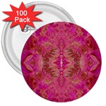 Tondo symmetry 3  Buttons (100 pack) 
