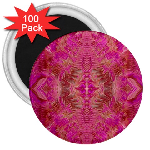 Tondo symmetry 3  Magnets (100 pack) from ArtsNow.com Front