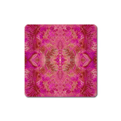 Tondo symmetry Square Magnet from ArtsNow.com Front