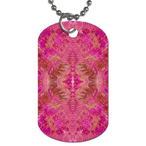 Tondo symmetry Dog Tag (One Side) from ArtsNow.com Front