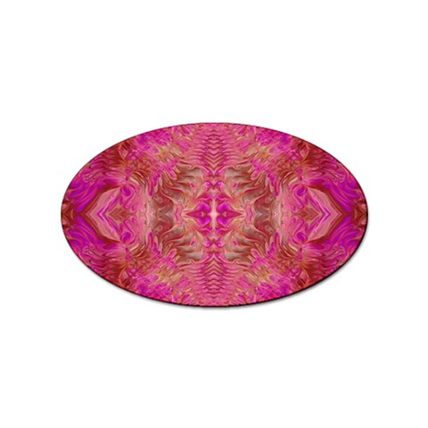 Tondo symmetry Sticker Oval (100 pack) from ArtsNow.com Front