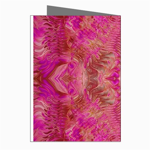 Tondo symmetry Greeting Cards (Pkg of 8) from ArtsNow.com Right