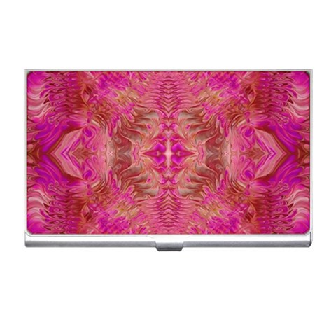 Tondo symmetry Business Card Holder from ArtsNow.com Front