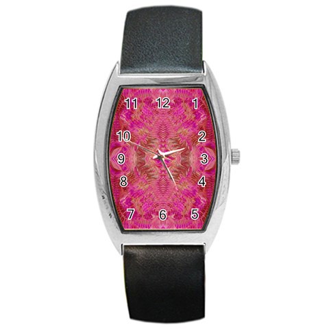 Tondo symmetry Barrel Style Metal Watch from ArtsNow.com Front