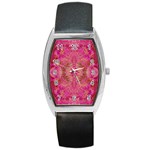 Tondo symmetry Barrel Style Metal Watch