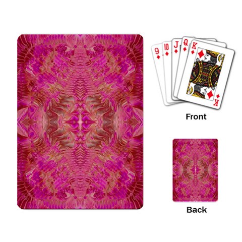 Tondo symmetry Playing Cards Single Design (Rectangle) from ArtsNow.com Back