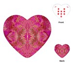 Tondo symmetry Playing Cards Single Design (Heart)