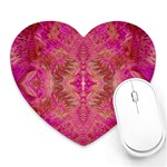 Tondo symmetry Heart Mousepad