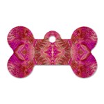 Tondo symmetry Dog Tag Bone (Two Sides)
