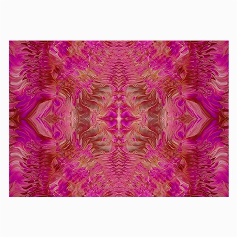 Tondo symmetry Large Glasses Cloth (2 Sides) from ArtsNow.com Front