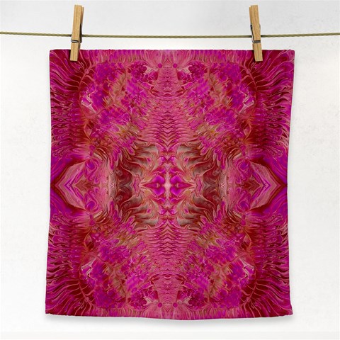 Tondo symmetry Face Towel from ArtsNow.com Front