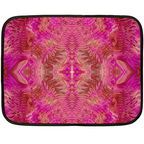 Tondo symmetry 35 x27  Two Sides Fleece Blanket (Mini) from ArtsNow.com 35 x27  Blanket Front