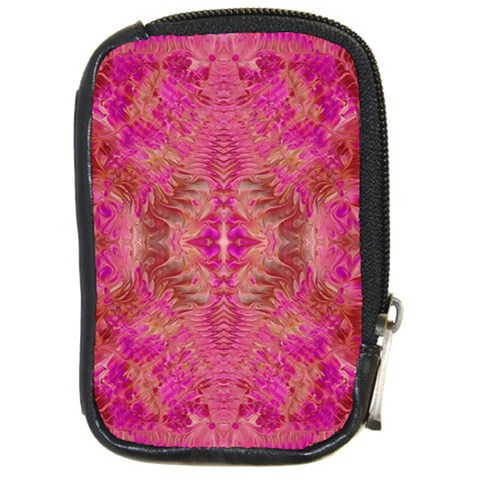Tondo symmetry Compact Camera Leather Case from ArtsNow.com Front
