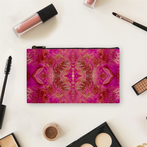 Tondo symmetry Cosmetic Bag (Small) from ArtsNow.com Front