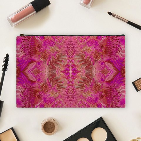 Tondo symmetry Cosmetic Bag (Large) from ArtsNow.com Front