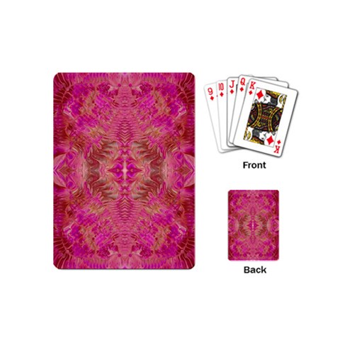 Tondo symmetry Playing Cards Single Design (Mini) from ArtsNow.com Back