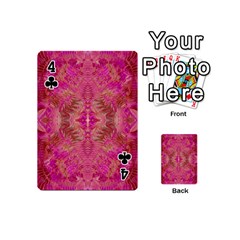 Tondo symmetry Playing Cards 54 Designs (Mini) from ArtsNow.com Front - Club4