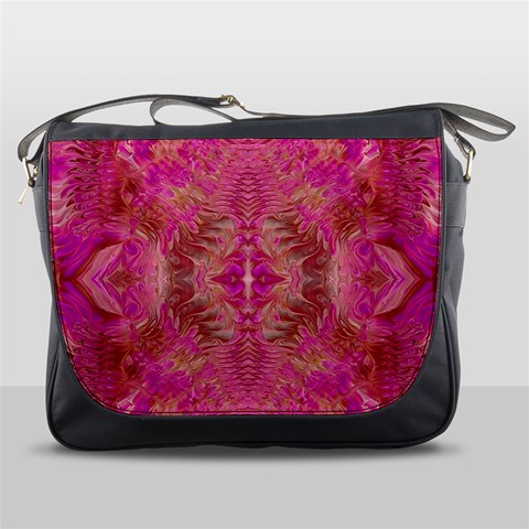 Tondo symmetry Messenger Bag from ArtsNow.com Front