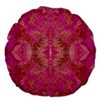 Tondo symmetry Large 18  Premium Round Cushions