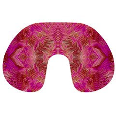 Tondo symmetry Travel Neck Pillow from ArtsNow.com Back