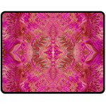 Tondo symmetry 60  x 50  Two Sides Fleece Blanket (Medium)