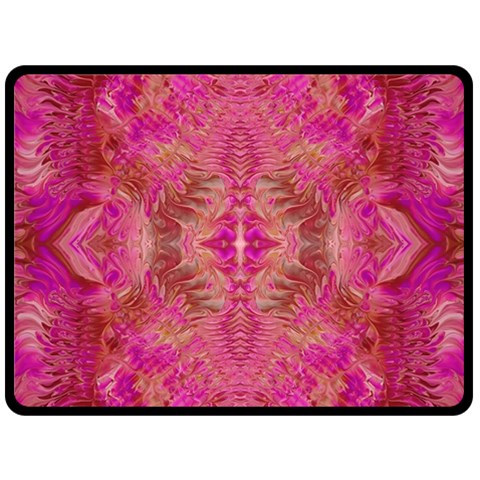 Tondo symmetry 80  x 56  Two Sides Fleece Blanket (Large) from ArtsNow.com 80 x60  Blanket Front