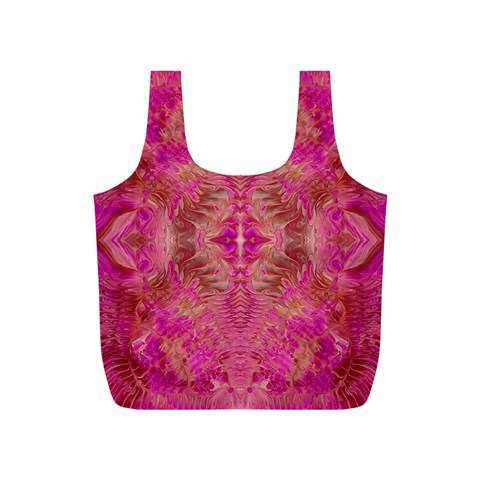 Tondo symmetry Full Print Recycle Bag (S) from ArtsNow.com Front