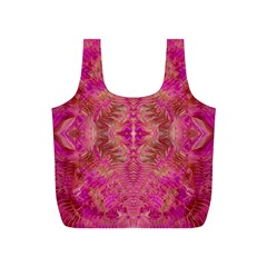 Tondo symmetry Full Print Recycle Bag (S) from ArtsNow.com Back