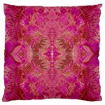 Tondo symmetry Standard Premium Plush Fleece Cushion Case (Two Sides)